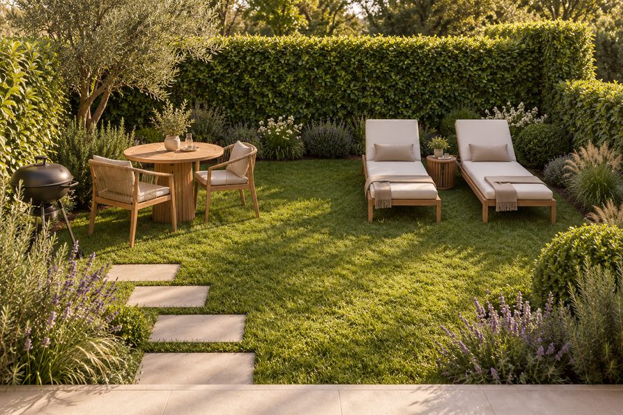 Residenza A, trilocale con giardino ad Aurisina