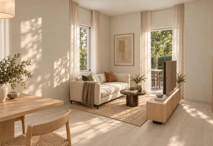 Residenza L, quadrilocale con terrazza ad Aurisina