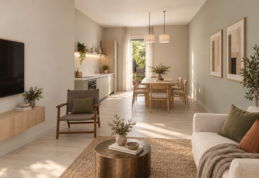 Residenza N, quadrilocale con terrazza ad Aurisina