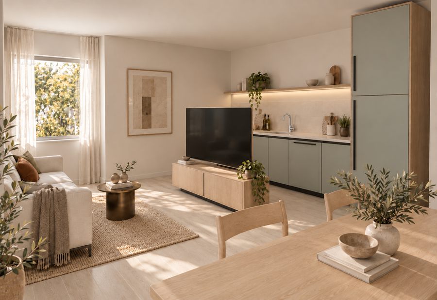 Residenza P, attico con terrazza ad Aurisina