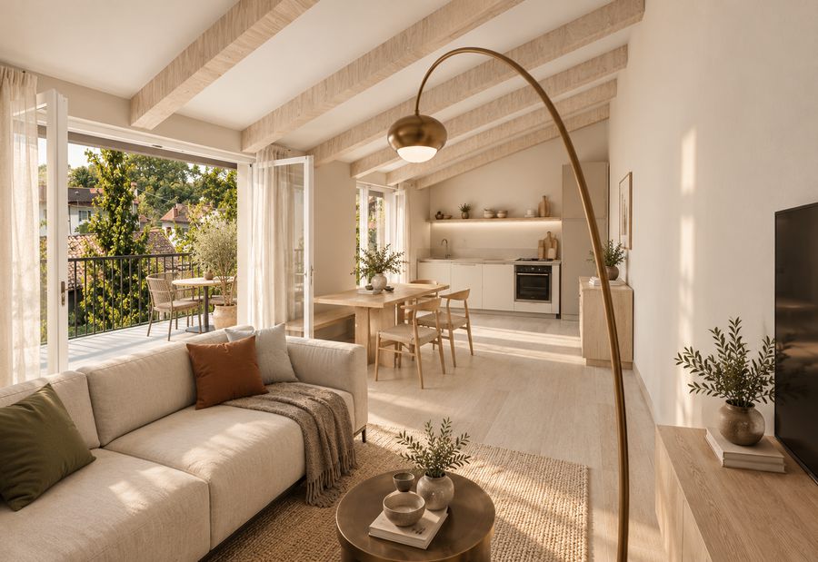 Residenza Q, bifamiliare con terrazza ad Aurisina