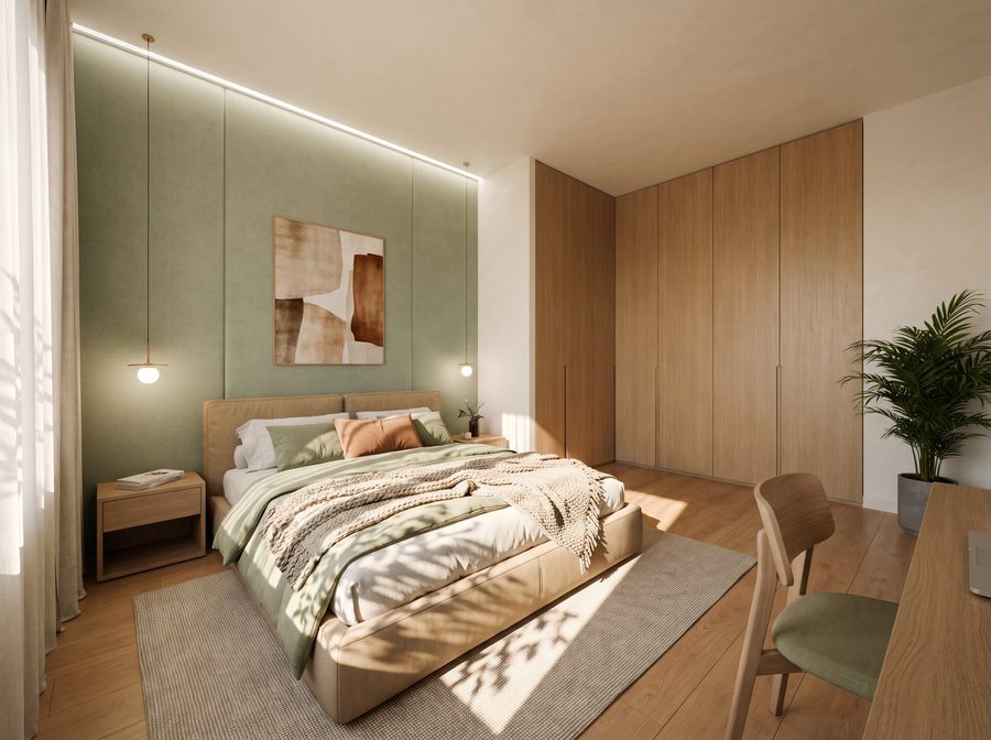 Residenza B, camera