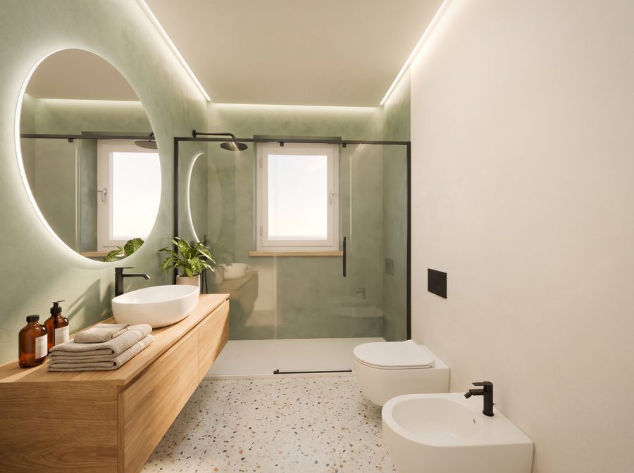 Residenza G, bagno