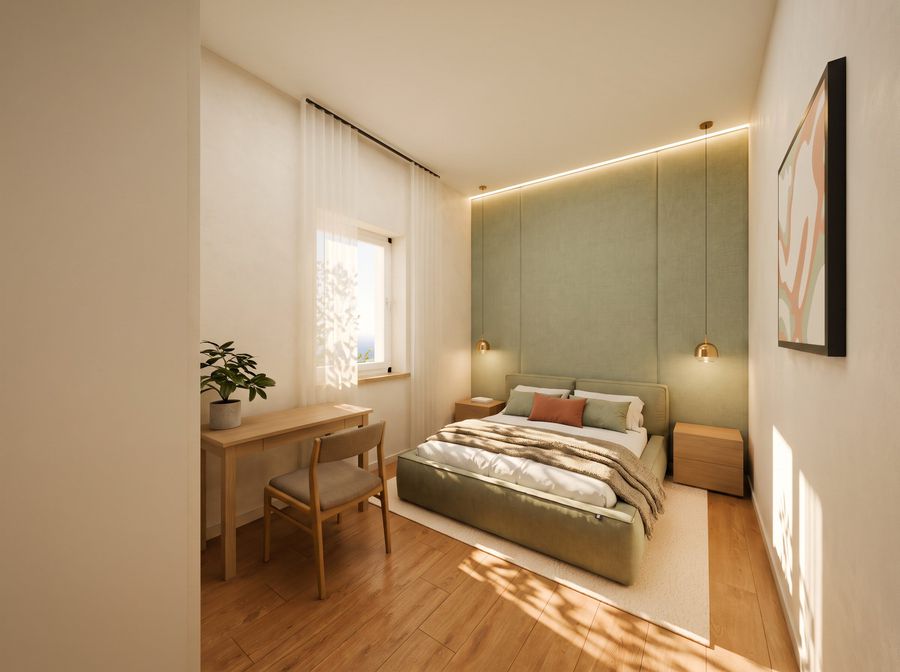 Residenza G, camera