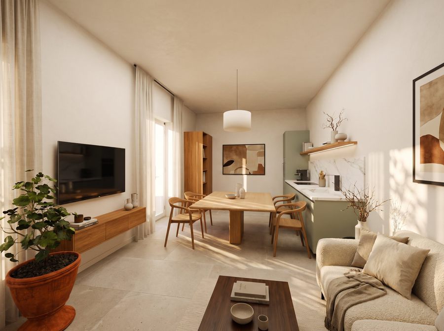 Residenza G, soggiorno