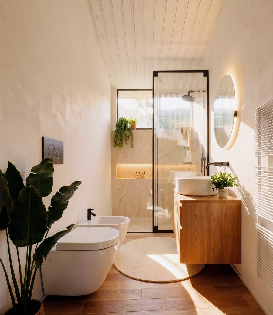 Residenza H, bagno