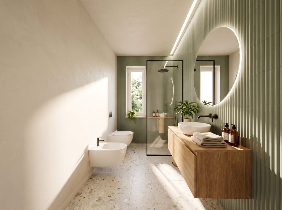 Residenza L, bagno
