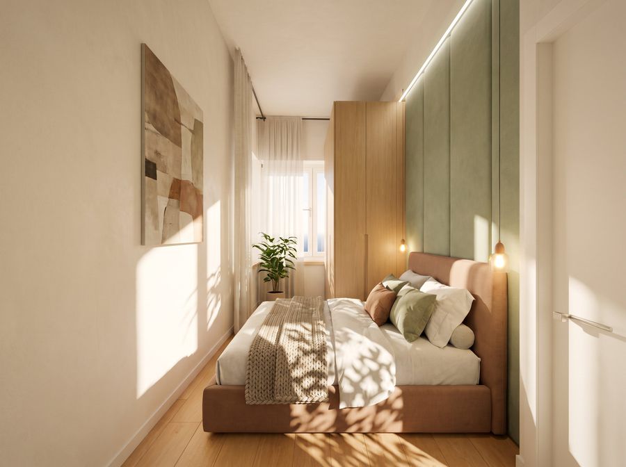 Residenza L, camera
