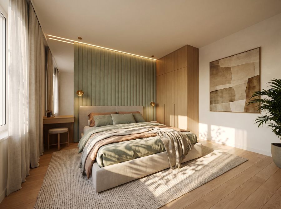 Residenza M, camera