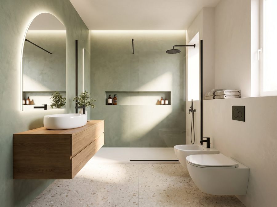 Residenza O, bagno