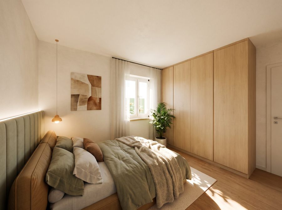 Residenza P, camera