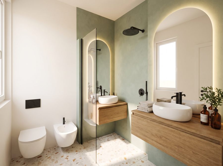 Residenza Q, bagno